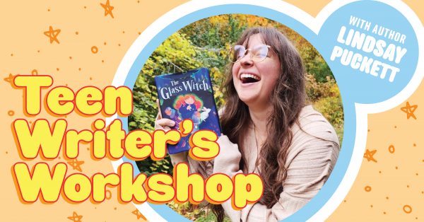 Image for event: Teen Writer's Workshop with Author Lindsay Puckett